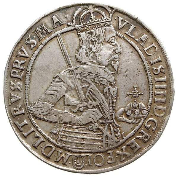 talar 1634, Bydgoszcz; Aw: Popiersie króla w pra