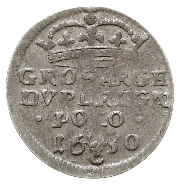 dwugrosz 1650, Wschowa; Kop. 1577 (R); bardzo ła