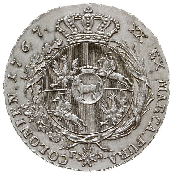 półtalar 1767, Warszawa; Plage 350, Berezowski 2