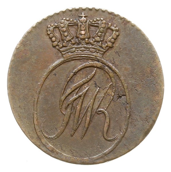 szeląg 1796 E, Królewiec; Plage 15, v.Schrötter 