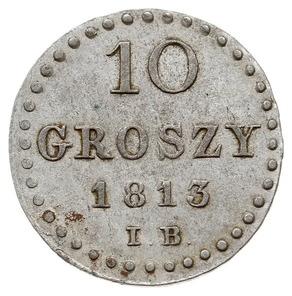 10 groszy 1813 IB, Warszawa