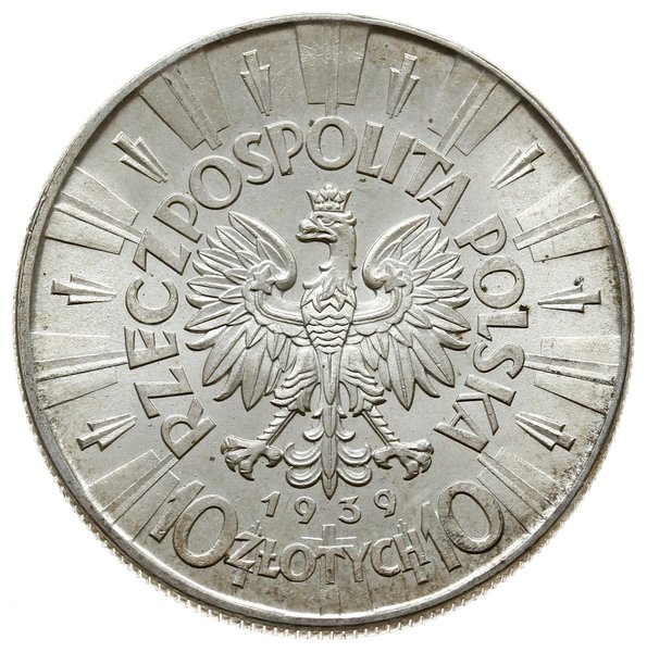 10 złotych 1939, Warszawa