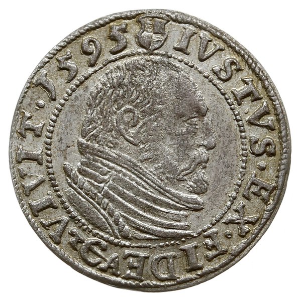 grosz 1595, Królewiec; Slg. Marienburg 1304, Neu