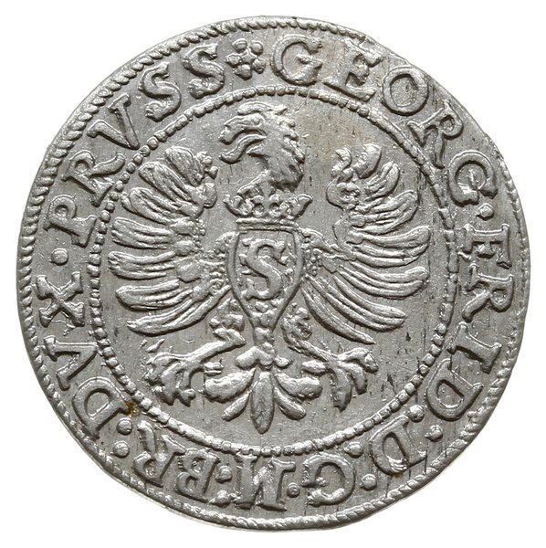grosz 1596, Królewiec; Slg. Marienburg 1308, Neu