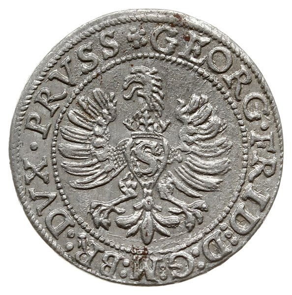 grosz 1596, Królewiec; Slg. Marienburg 1308, Neu