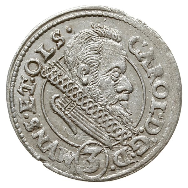 3 krajcary 1613, Oleśnica; F.u.S 2184, E.-M. 467