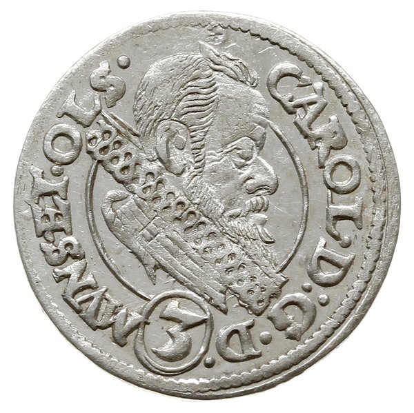 3 krajcary 1614, Oleśnica; F.u.S 2193, E.-M. 470