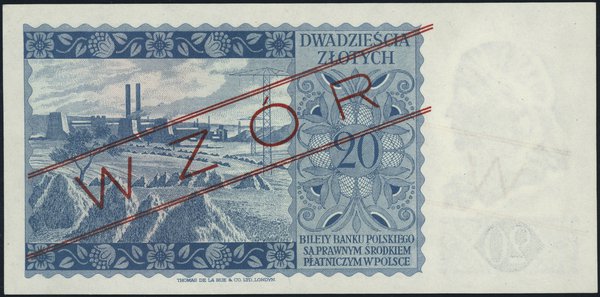 20 złotych 15.08.1939