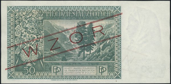 50 złotych 15.08.1939