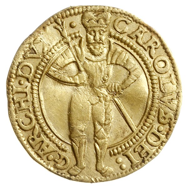 dukat 1573, Klagenfurt; Fb. 54; złoto 3.46 g, gi