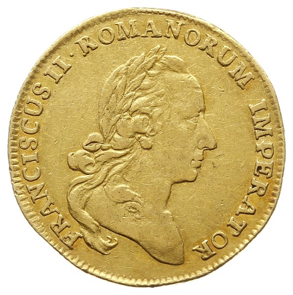 dwudukat 1792, Frankfurt; wybity z okazji korona