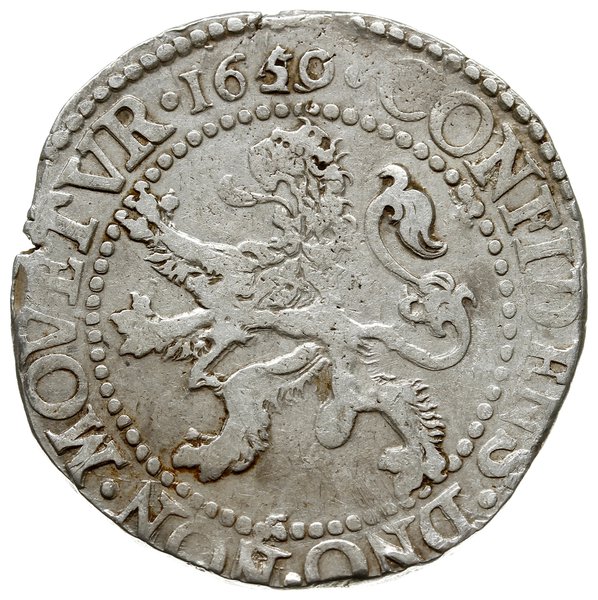 talar lewkowy (Leeuwendaalder) 1650/49; data prz