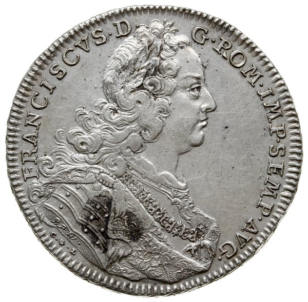 Franciszek I; talar 1754 CGL, Norymberga; Dav. 2