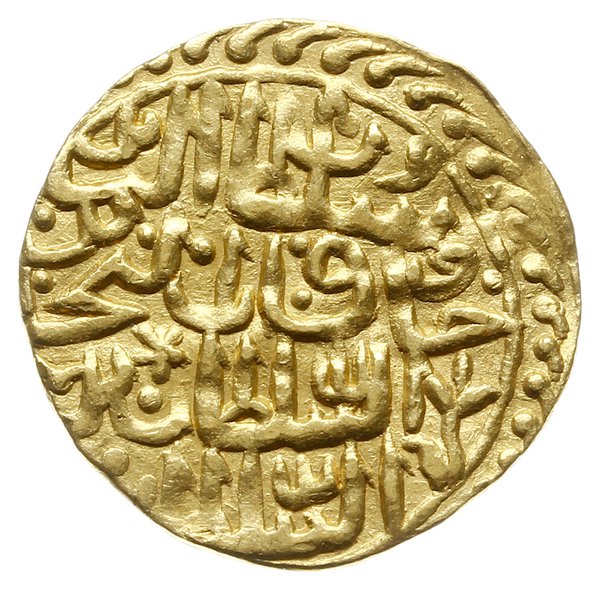 ałtyn (dinar, sultani) 1003 AH (AD 1595), mennica Halab (Aleppo)