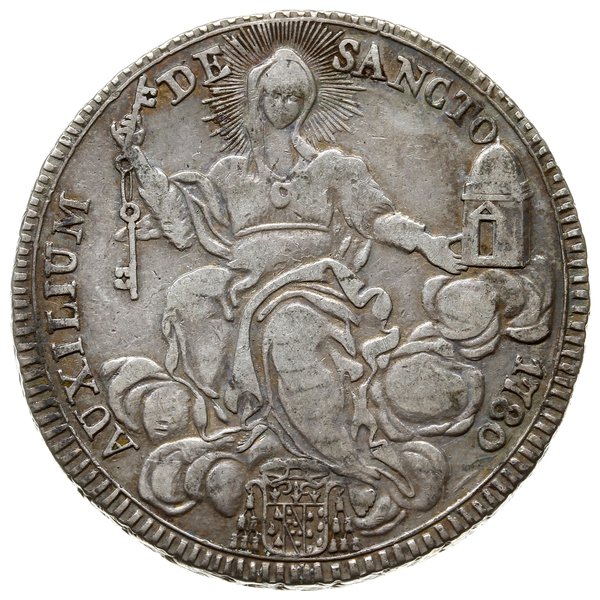 scudo 1780; Dav. 1471, Berman 2958; srebro 26.95