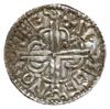 denar typu quatrefoil, 1018-1024, mennica Chester, mincerz Swegen; CNVT REX ANGLORV / SPEGEN ON LE..
