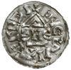 denar 1003-1012, mennica Praga, mincerz Edelred; Aw: Krzyż z trzema kulkami i jednym kółkiem w kąt..
