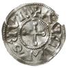 denar, przed 1034; Aw: Krzyż z kulkami w kątach,