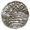 denar 985-995, Ratyzbona, mincerz Sigu; Hahn 22g (nie ma tego stempla); srebro 23 mm, 1.66 g, gięty