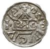 denar 1002-1009, Ratyzbona, mincerz Anti; Hahn 27d8.2; srebro 20 mm, 1.14 g, gięty