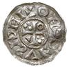 denar 1009-1024, Ratyzbona, mincerz Ag; Hahn 29b3.1; srebro 1.32 g, gięty