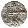 denar 1009-1024, Augsburg; Hahn 145.18; srebro 20 mm, 1.31 g, gięty