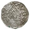 denar 1010-1029, Augsburg; Hahn 147a1 (nie ma tego stempla rewersu); srebro 19 mm, 1.14 g, gięty, ..