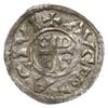 denar 1024-1039, Augsburg; Hahn 148.1 (ale nienotowany rewers); srebro 1.14 g, gięty