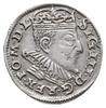 trojak 1593, Wilno; Iger V.93.2.a (R1), Ivanauskas’09 5SV34-16 (RRRR); rzadki typ monety wykonany ..