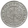 ort 1754 EC, Lipsk; małe popiersie z wydłużoną szyją króla w szerokiej koronie; Kahnt 687 var. m; ..