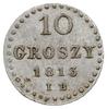 10 groszy 1813 IB, Warszawa; duże cyfry nominału