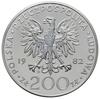 200 złotych 1982, Szwajcaria; Jan Paweł II; Parchimowicz 316a; nakład 3.000 sztuk, wybite zwykłym ..