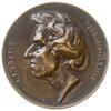 medal z 1899 roku autorstwa Marii Gerson-Dąbrowskiej (1869-1942) wybity na 50 rocznię śmierci Fryd..