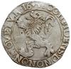 talar lewkowy (Leeuwendaalder) 1648; Delm. 862, Dav. 4873, Purmer Ka29; znak menniczy: lilia, głow..