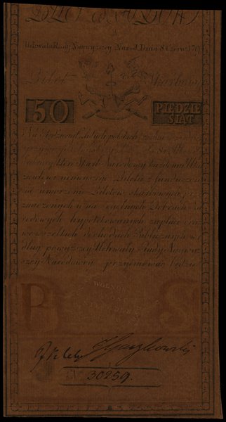 50 złotych 8.06.1794