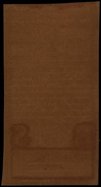 50 złotych 8.06.1794; seria A, numeracja 30259, 