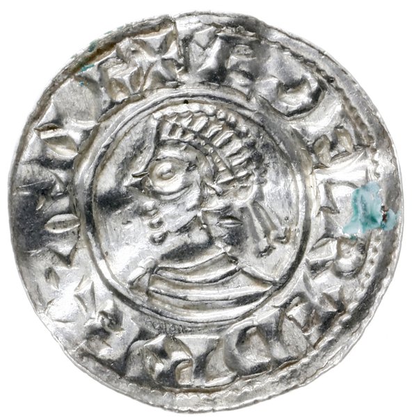 denar typu small cross, 1009-1017, mennica Londyn, mincerz Swegen