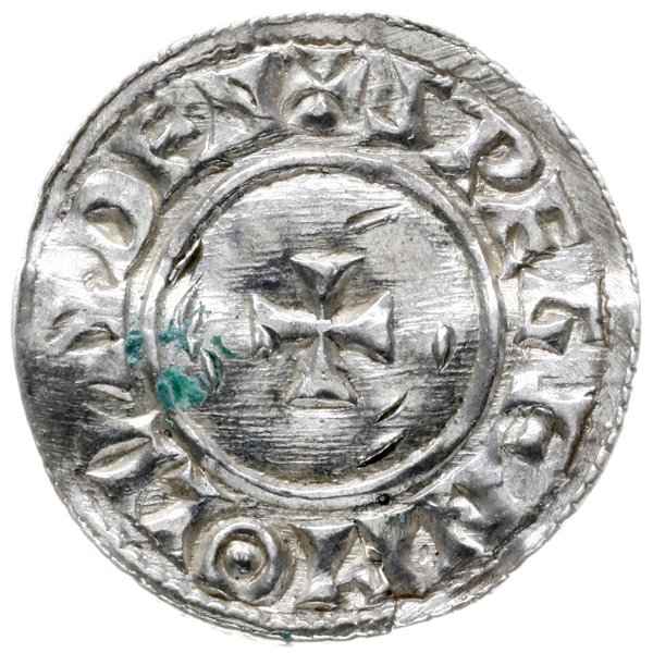denar typu small cross, 1009-1017, mennica Londyn, mincerz Swegen