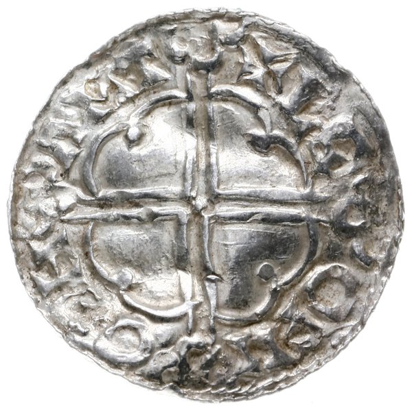 denar typu quatrefoil, 1018-1024, mennica Southa