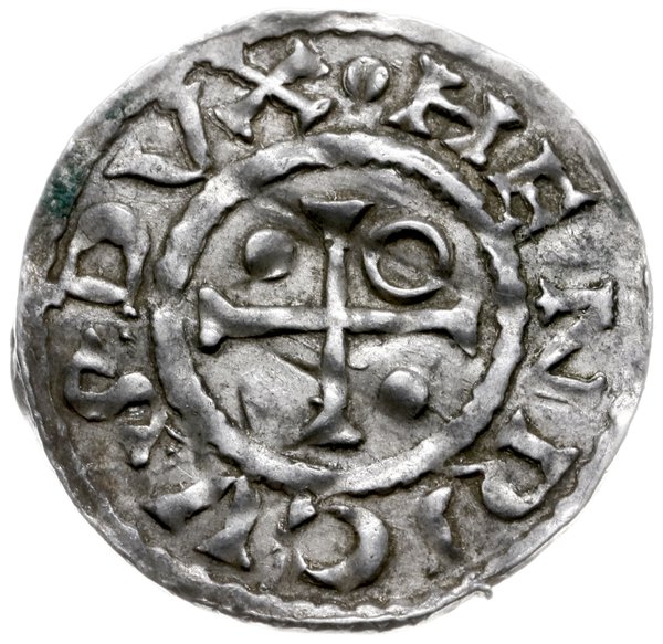 denar 985-995, Ratyzbona, mincerz Vald; Hahn 22d