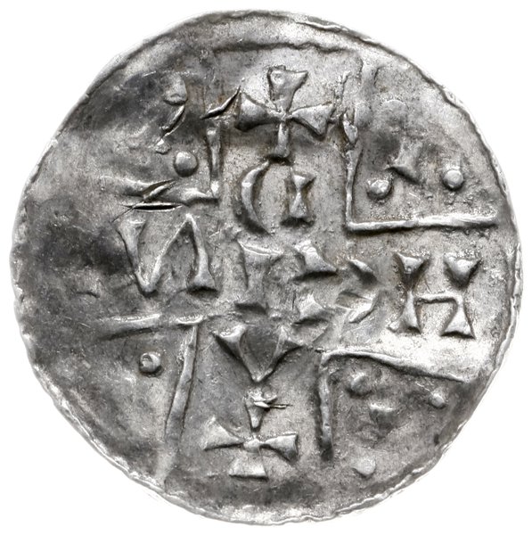 denar 1018-1026, Ratyzbona, mincerz Oc