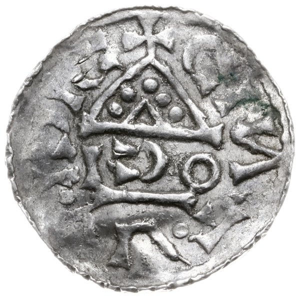 denar 1018-1026, Ratyzbona, mincerz Oc