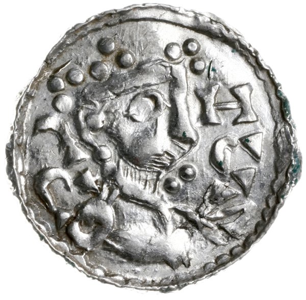 denar 1039-1042, Ratyzbona; Hahn 43A.1; srebro 1
