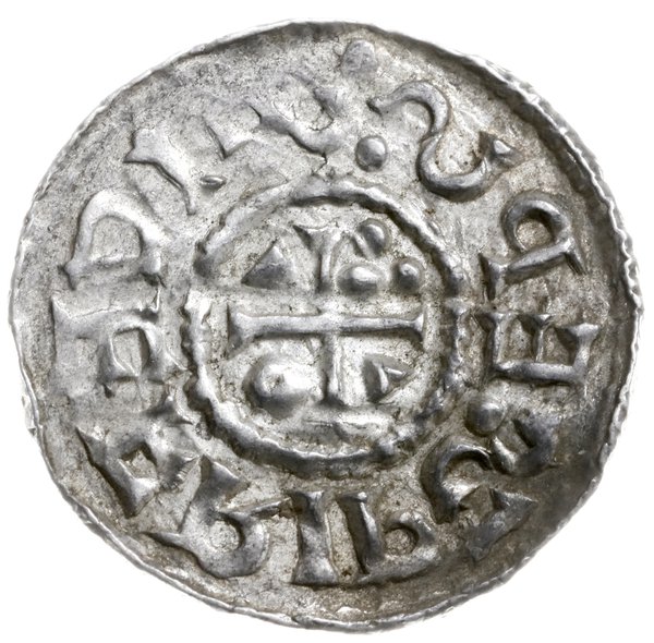 denar 1000-1006, Augsburg, mincerz Vilja