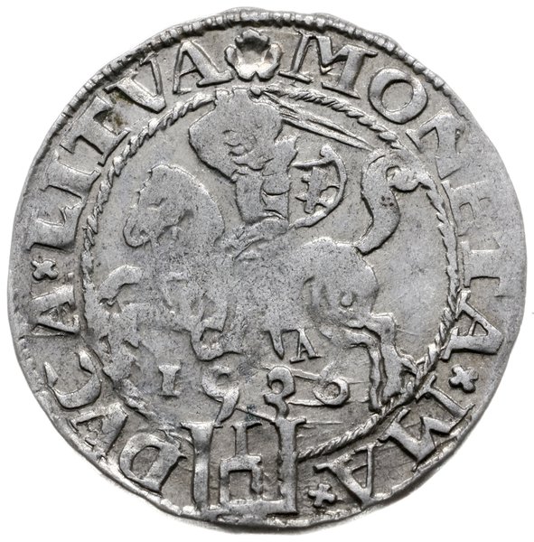 grosz 1536/A, Wilno; odmiana z literą A pod Pogo