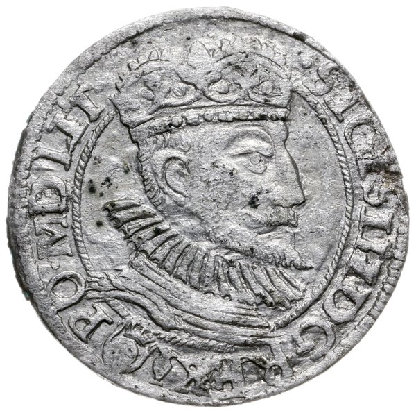 grosz 1594, Olkusz; Aw: Popiersie króla i napis 