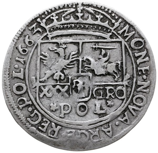 tymf (złotówka) 1663, Lwów