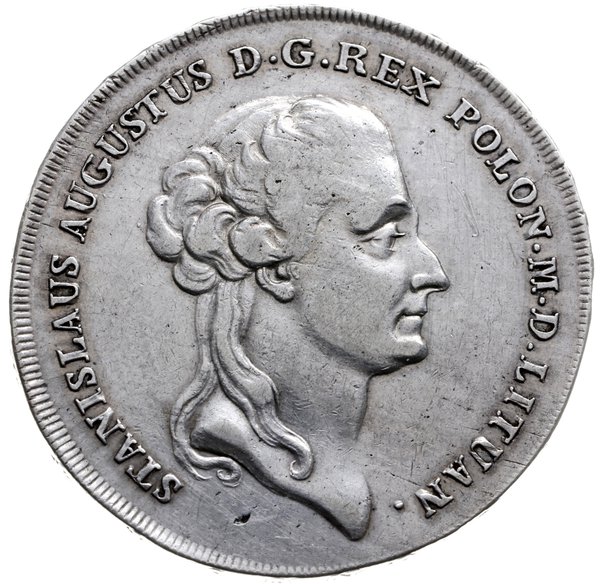 talar 1788, Warszawa; odmiana z dłuższym wieńcem