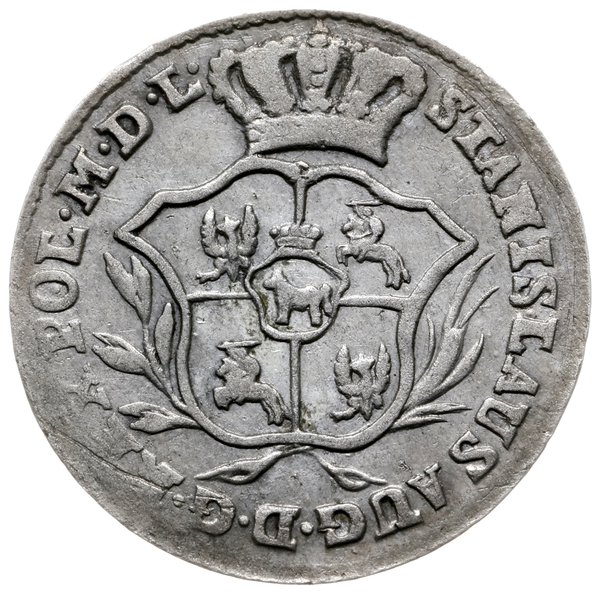 pólzłotek 1770, Warszawa; Plage 252; rzadszy roc