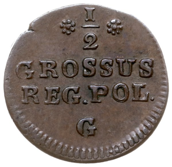 1/2 grosza 1766/G, Kraków
